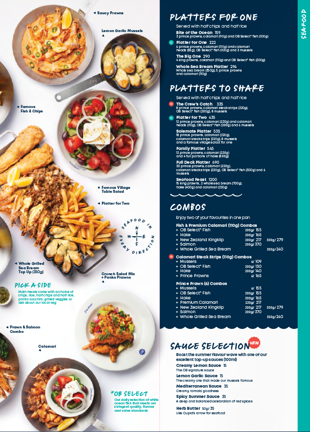Menu Ocean Basket Strand-2